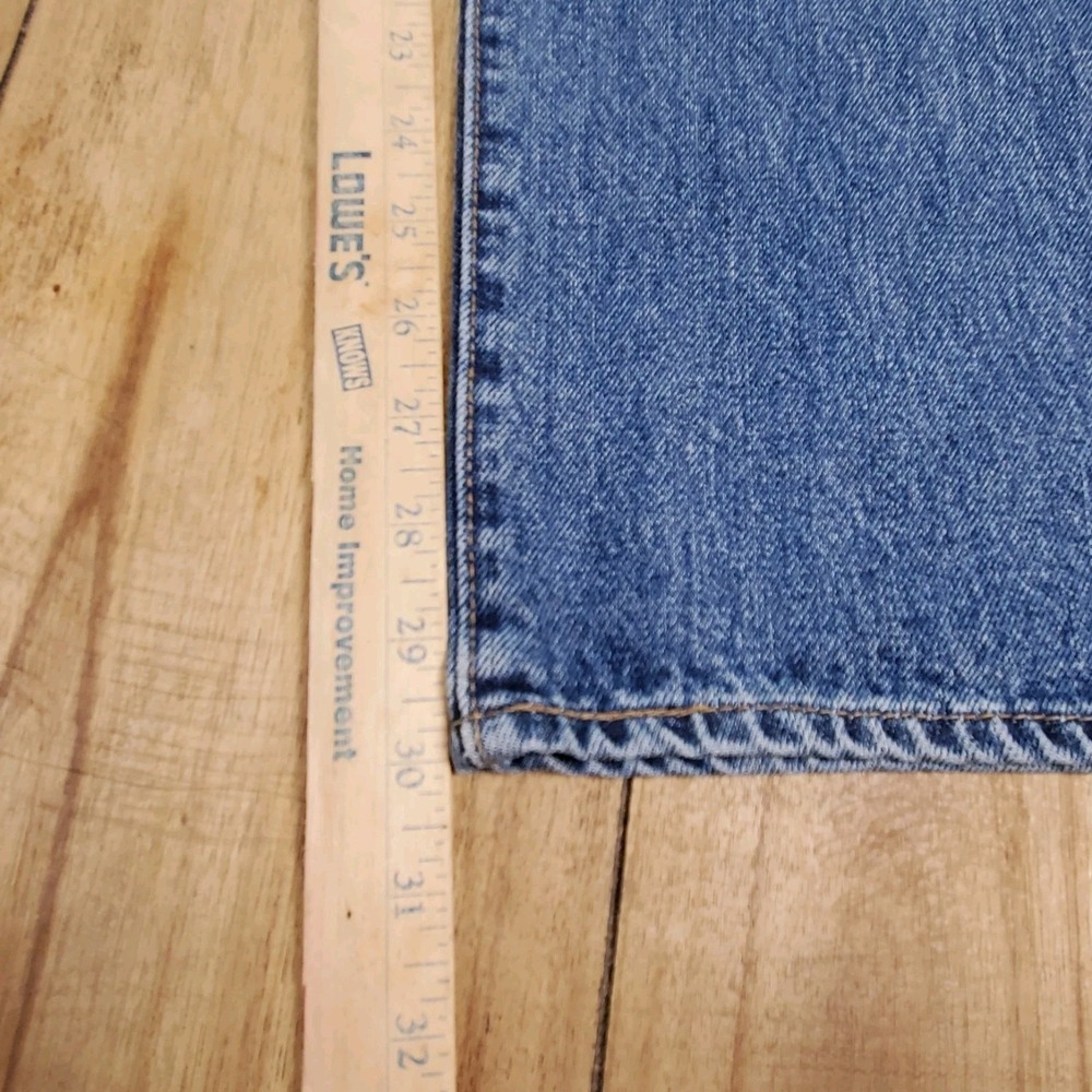 New Levi's 501 Original Fit Jeans Men 38x30 Blue Medium Wash Button Fly - Picture 6 of 9